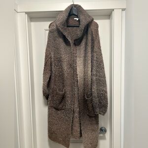 AEMI + CO Carry Me There Hooded Cardigan. M.